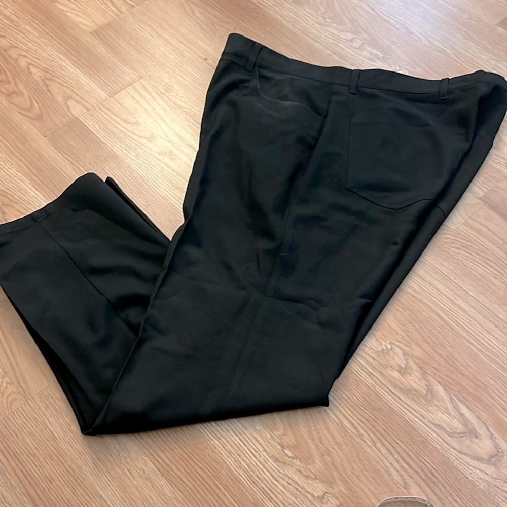 Alberto,German, Ceramica Tom Comfort -Fit Black Pants Size, EU 52 = US 36 x 32 - Picture 2 of 12